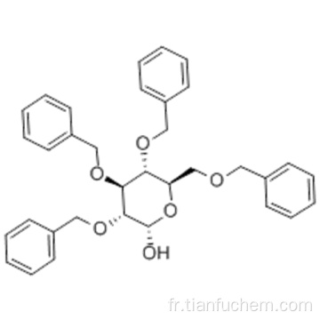 2,3,4,6-tétra-O-benzyl-D-glucopyranose CAS 4132-28-9
